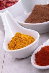 assortment of spices