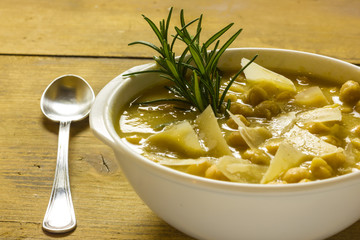 Chickpea soup