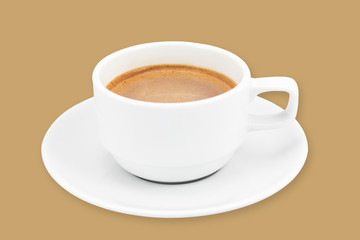 a cup of coffee
