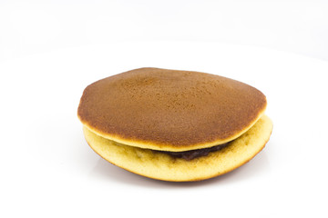 Japanese pancake isolated