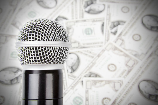Microphone and money