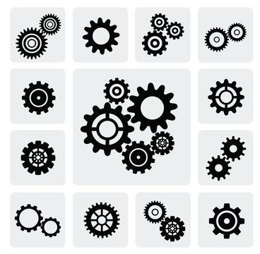 Gearwheel Mechanism Icon