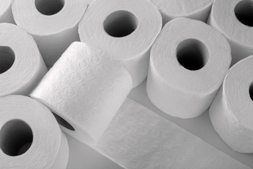 paper toilet rolls