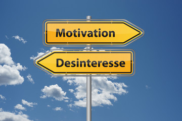 Motivation oder Desinteresse
