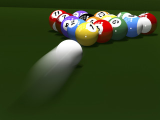 The game of billiards