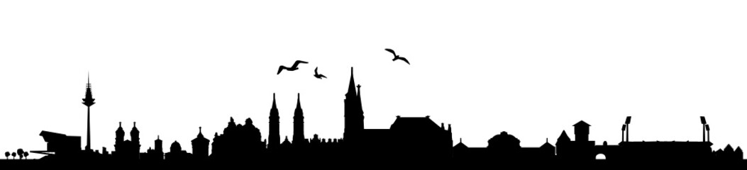 Skyline Nürnberg © SimpLine