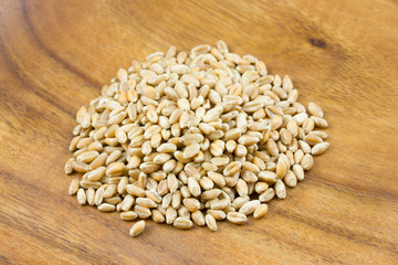 Wheat grains