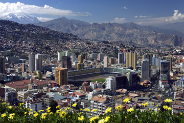 La Paz - Bolivia - obrazy, fototapety, plakaty