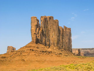 Fototapeta premium Monument Valley, beautiful sandstone rock Camel Butte
