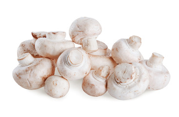 white mushrooms