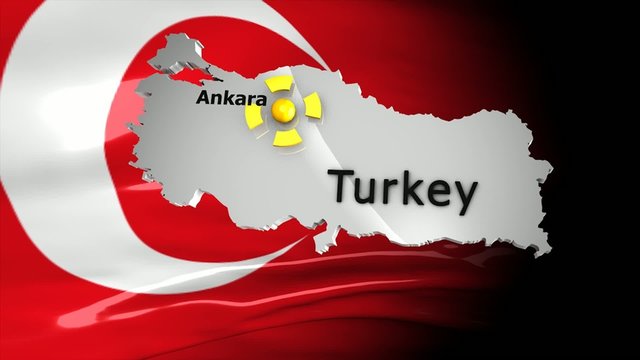Crisis location map series, Turkey.