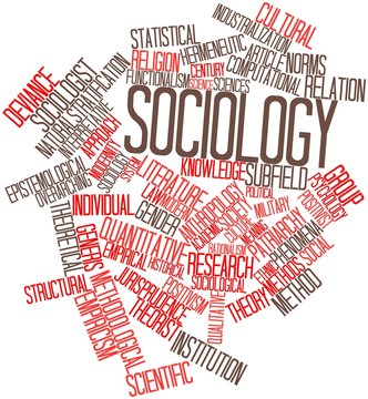 Word cloud for Sociology