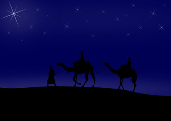 Karawane zum Stern von Bethlehem