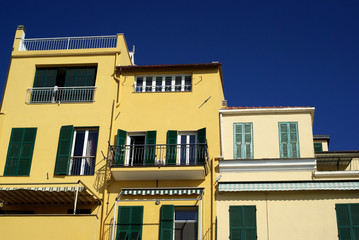 Colors of Mediterranean architecture