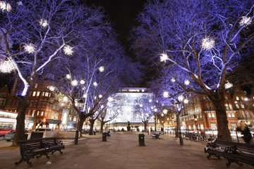 Christmas Lights Display in London