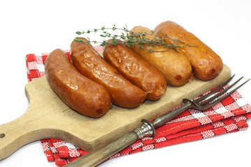 saucisses fumées