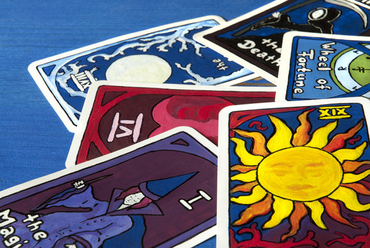 6 Karten der grone Arkana