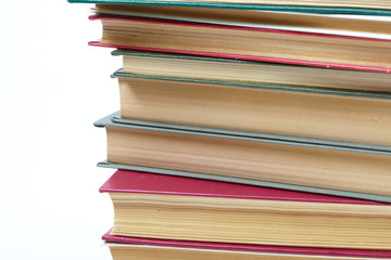 Books pile