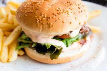 Cheese burger