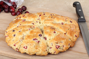 Whole Cranberrry Scone