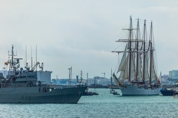 Ship Juan Sebastian de Elcano