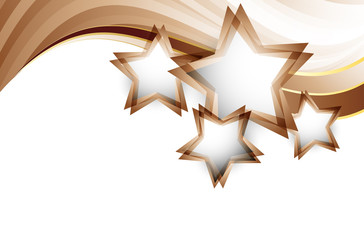 Fototapeta premium Background with stars