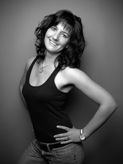 Naklejka premium Beauty Portrait