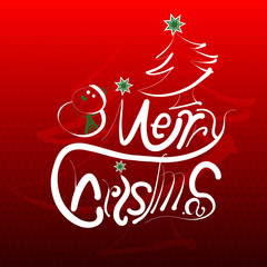 Christmas greeting card,vector illustration