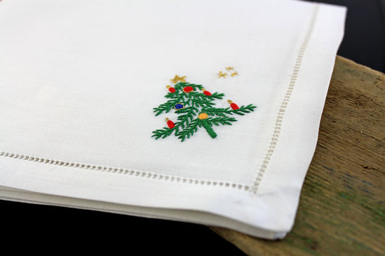 serviette f&uuml;r weihnachten
