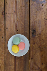 カラフルなマカロン