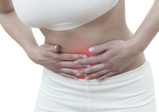 Acute Pain In A Woman Abdomen