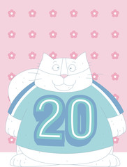 Cat is 20