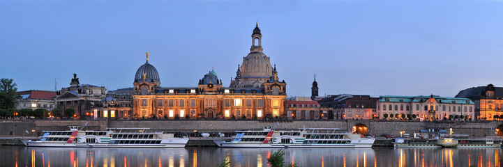 Dresden, Blick zur Brühlschen Terasse