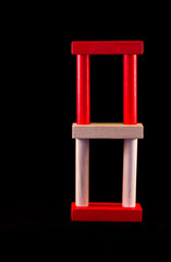 Wooden building blocks