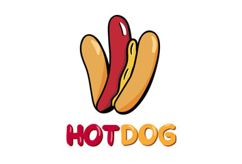 Hot Dog Vector