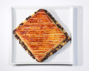 TARTE POMMES CHOCOLAT