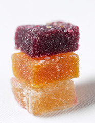 TRIO DE P&Acirc;TES DE FRUITS