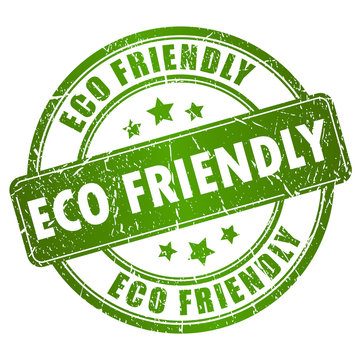 Vector Eco Friendly Stamp