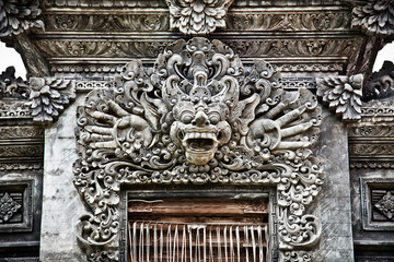 Stone sculpture in Nusa Dua, Bali.