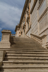 Fototapeta na wymiar Rzym, Włochy. Typowe detale architektoniczne starego miasta