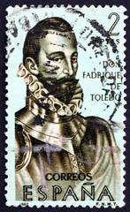 Postage stamp Spain 1965 Don Fadrique de Toledo, Portrait