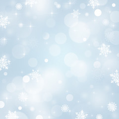 Light abstract Christmas background