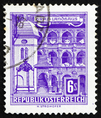 Postage stamp Austria 1960 County Seat, Graz