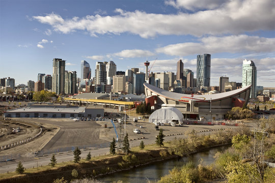 Calgary Alberta Canada Skyline