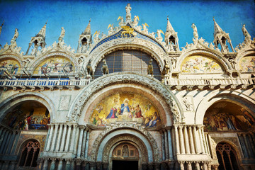 Fototapeta na wymiar Basilica of Saint Mark - Venice