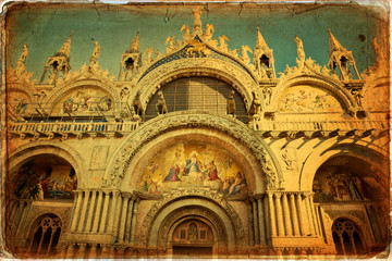 Fototapeta na wymiar Basilica of Saint Mark - Venice