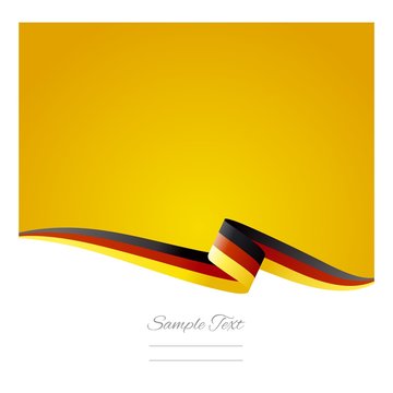 German flag abstract color background vector