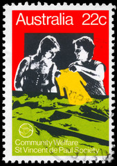 AUSTRALIA - CIRCA 1980 Society of Saint Vincent de Paul