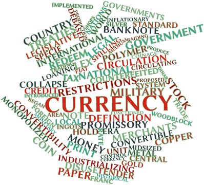 Word cloud for Currency