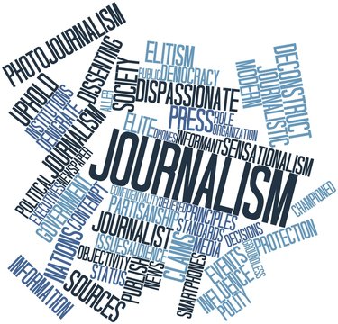 Word cloud for Journalism